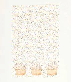 Finelines (Boston International) Accessories Cupcake Cat Tea Towel Set