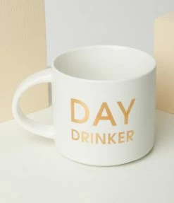 Chez Gagne Day Drinker Stackable Ceramic Mug Accessories