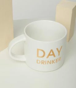 Chez Gagne Day Drinker Stackable Ceramic Mug Accessories