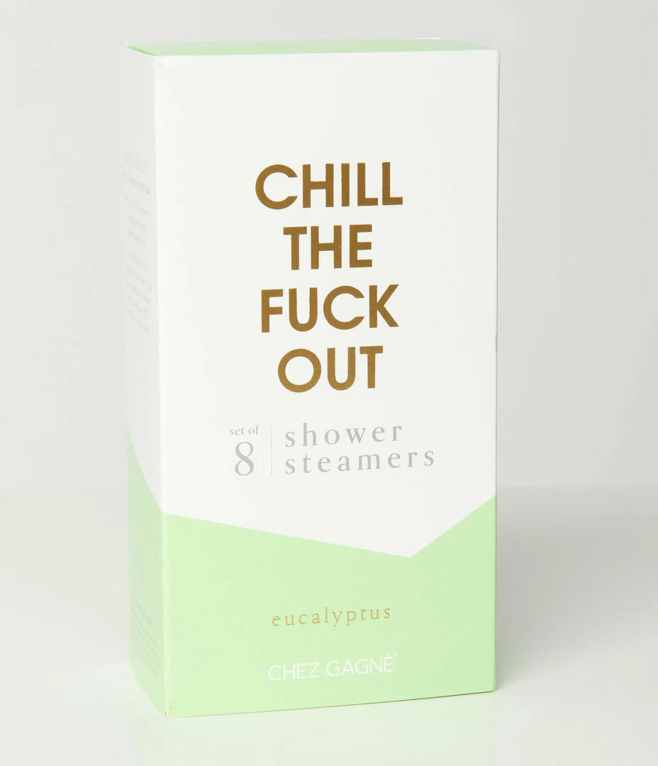 Chez Gagne Chill The Fuck Out Shower Steamers Accessories