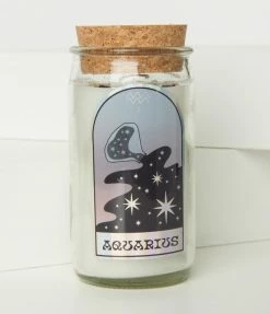 Finelines (Arkmade) Aquarius Zodiac Horoscope Candle