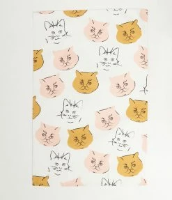 Finelines (Hali Hali) Accessories Cat Meow Tea Towel