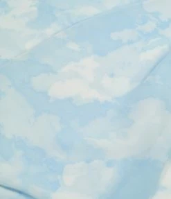 Unique Vintage Cloud Print Hair Scarf