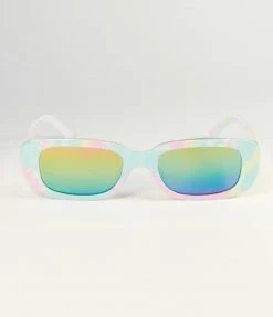 AJ Morgan Eyewear (B2B Wholesale) Multicolor Tie Dye Retro Sunglasses