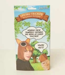 Archie McPhee Accessories Squirrel & Acorn Kitty Cuddle Costumes