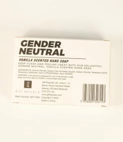 Gift Republic Accessories Gender Neutral Vanilla Scented Soap
