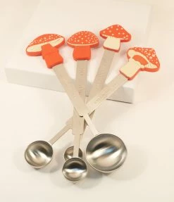 Faire (Streamline) Mushroom Measuring Spoons Accessories