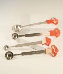 Faire (Streamline) Mushroom Measuring Spoons Accessories