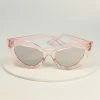 Lucent Product Inc. Pink Translucent Cat Eye Sunglasses