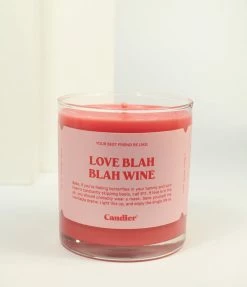 Candier Accessories Blah Blah Love Candle