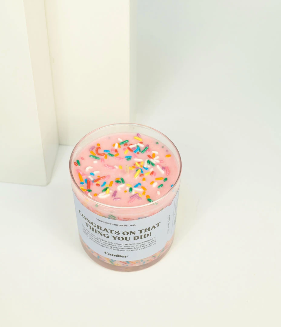Candier Congrats On That Thing You Did Candle
