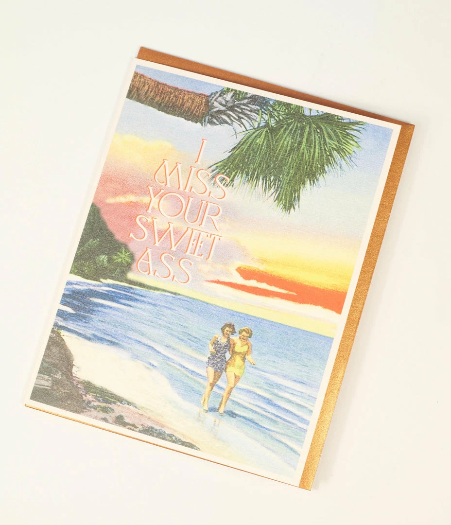 Faire ( Offensive + Delightful) Miss Your Sweet Ass Card Accessories