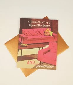 Faire ( Offensive + Delightful) New Home Greeting Card