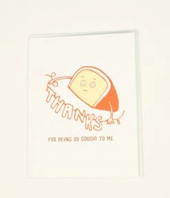Ilootpaperie Thanks For Being So Gouda To Me Greeting Card Accessories