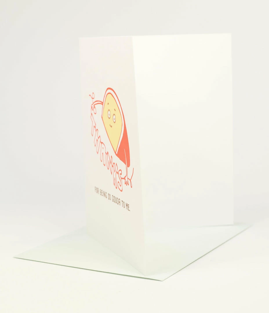 Ilootpaperie Thanks For Being So Gouda To Me Greeting Card Accessories