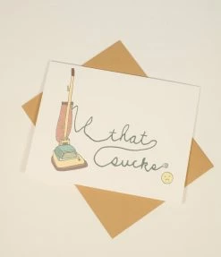 Ilootpaperie That Sucks Sympathy Card Accessories