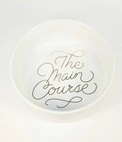 Chronicle Books Main Course Dog Bowl Accessories