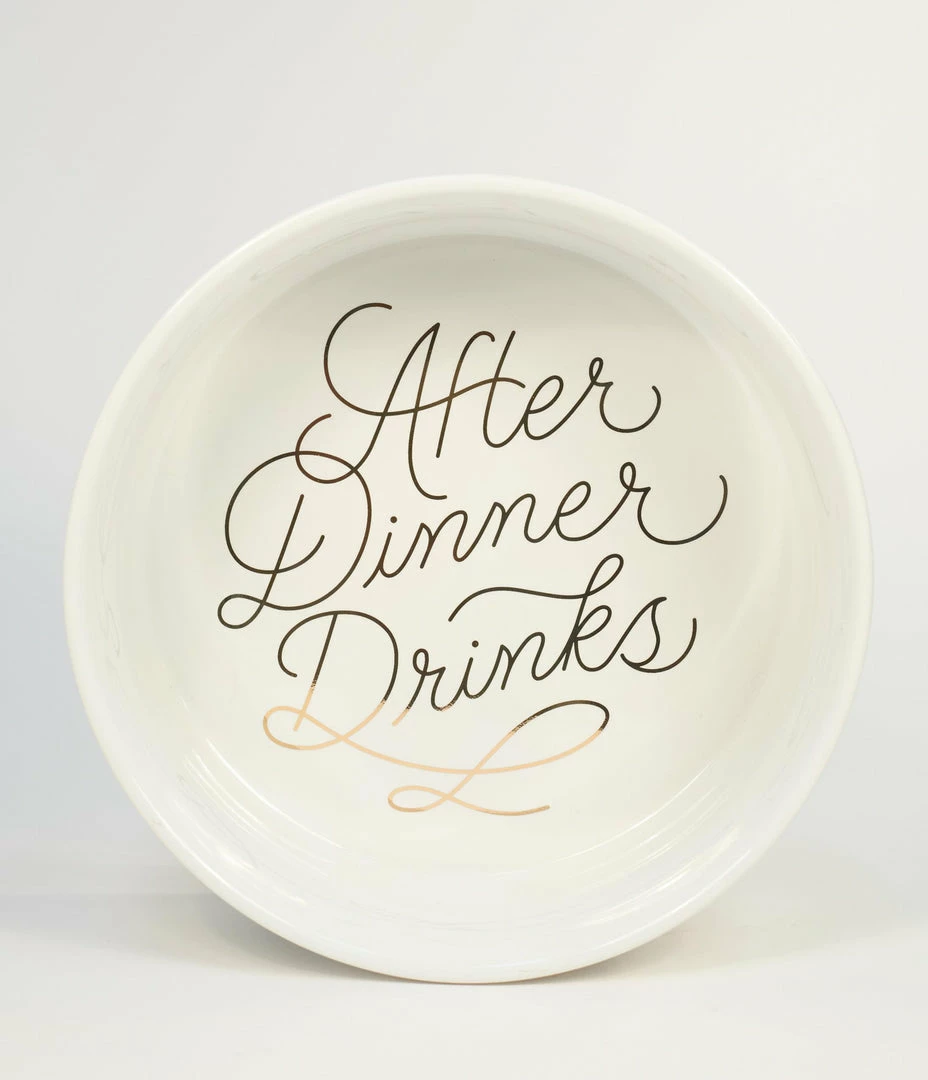 Chronicle Books After Dinner Drinks Dog Bowl Accessories