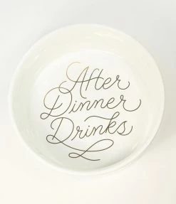 Chronicle Books After Dinner Drinks Dog Bowl Accessories
