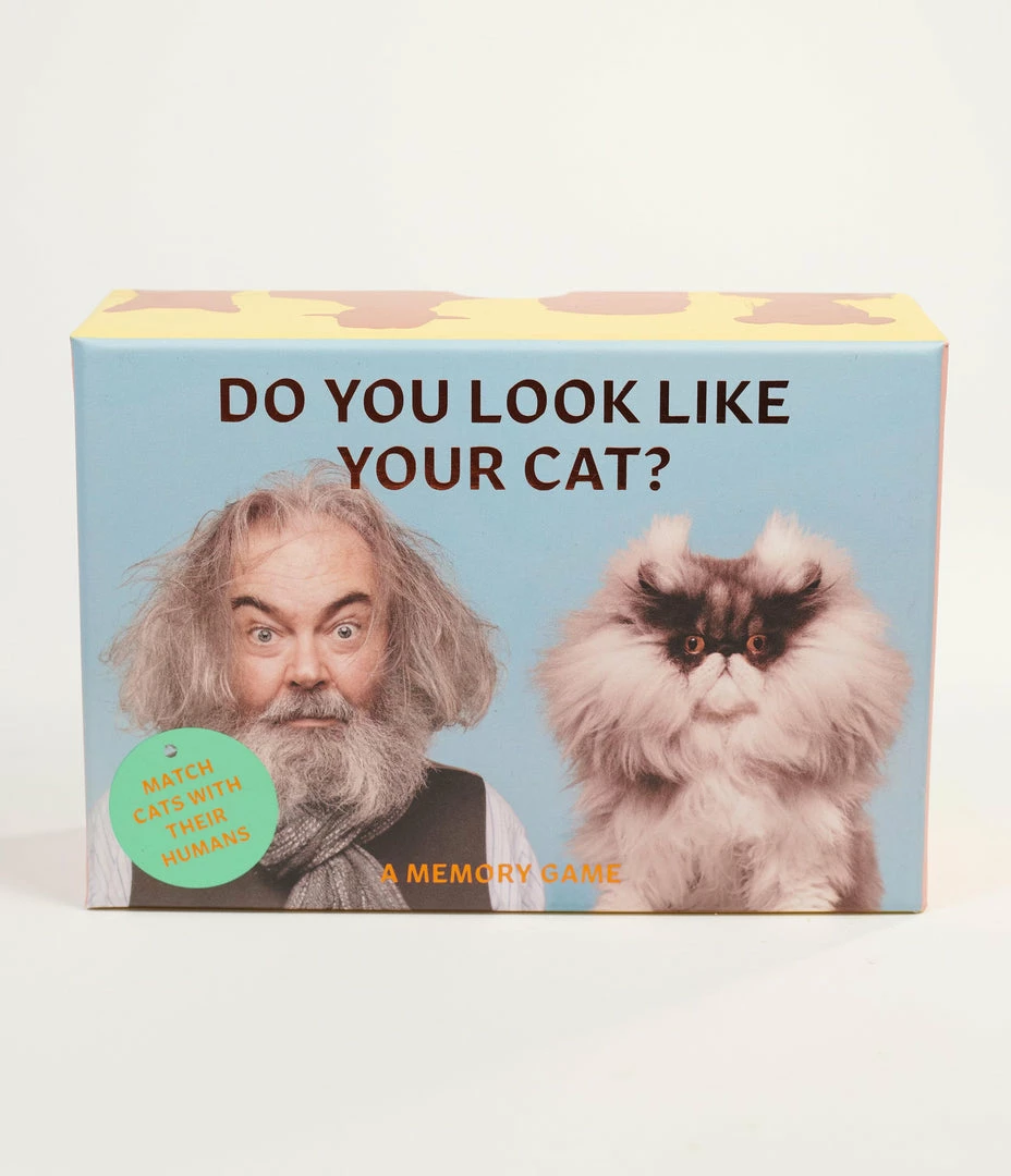 Chronicle Books Do You Look Like Your Cat Card Game Accessories