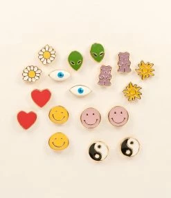 Anarchy Street Assorted Cute Stud Earring Set