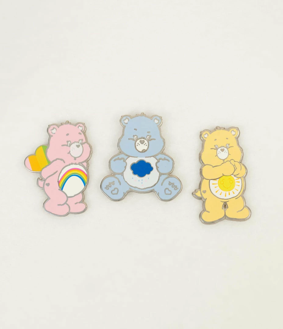 Care Bears X Unique Vintage Better Together Pin Set Unique Vintage Brand
