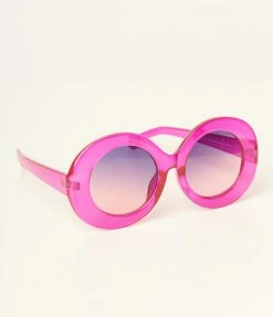 AJ Morgan Eyewear (B2B Wholesale) Purple Bubbles Round Sunglasses