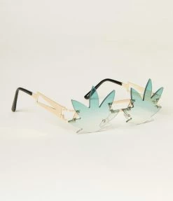 Lucent Product Inc. Marijuana Leaf Sunglasses Swim Accessories