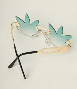 Lucent Product Inc. Marijuana Leaf Sunglasses Swim Accessories