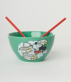 Bioworld Mickey Mouse Ramen Bowl & Chopsticks