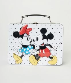 Bioworld Mickey & Minnie Metal Lunch Box Accessories