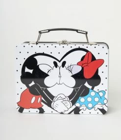Bioworld Mickey & Minnie Metal Lunch Box Accessories