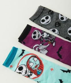 Bioworld The Nightmare Before Christmas Coffin Crew Sock Set Accessories
