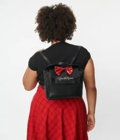 Bioworld Minnie Mouse Leatherette Mini Backpack