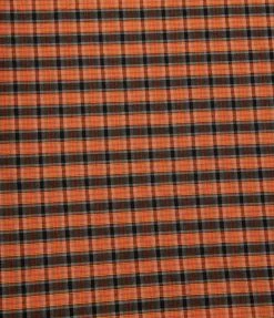 Unique Vintage Brand Unique Vintage Orange Plaid Hair Scarf
