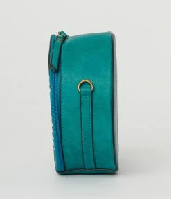 Faire (Ampere Creations) Teal Susie Round Crossbody Accessories