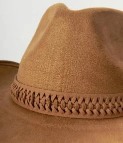 Anarchy Street Brown Suede Cowboy Fashion Hat 1970s