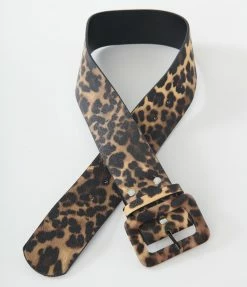 1950s Collectif Leopard Doreen Belt