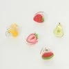 FAME Accessories Swim Accessories Sparkling Mini Fruit Hair Clip Set