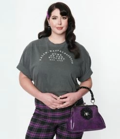 Femfetti Plus Size Home Of The Witches Unisex Graphic Tee