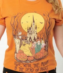 Happiest Day Co The Spookiest Place On Earth Unisex Graphic Tee The Creepy Collection