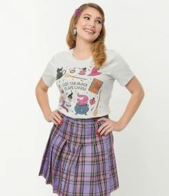 Happiest Day Co Black Flame Candle Fitted Graphic Tee The Creepy Collection