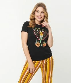 MISCHIEF MADE The Creepy Collection Star Thief Fitted Graphic Tee