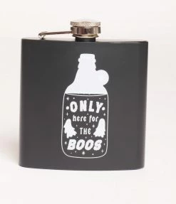 Faire (Punky Pins) Only Here For The Boos Hip Flask Accessories