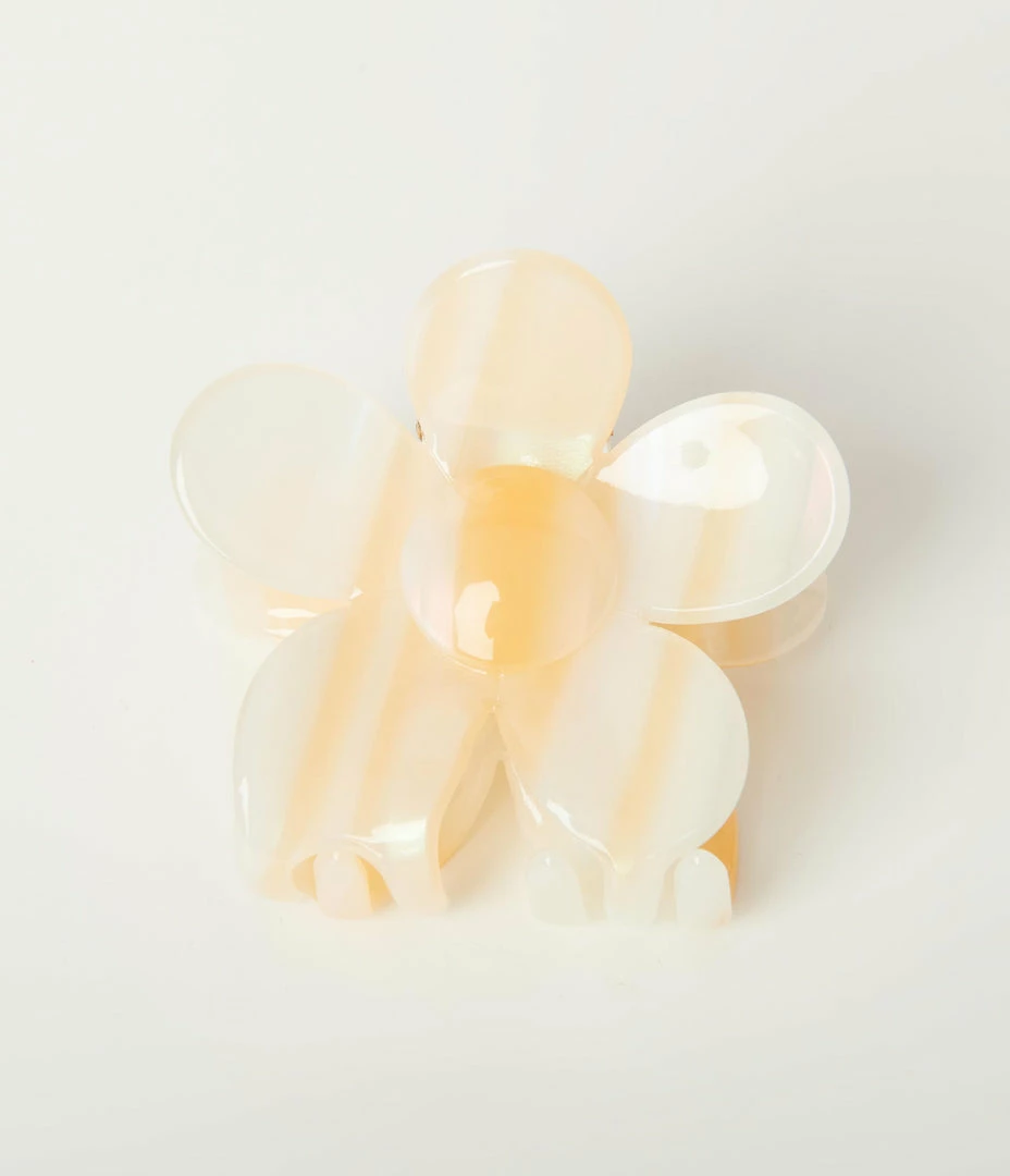 Anarchy Street Marble Floral Hair Claw Set Accessories