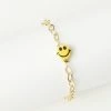 Pannee Smiley Face Chain Bracelet Accessories