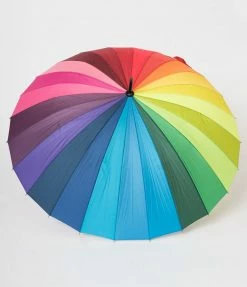 Streamline Accessories Rainbow Umbrella